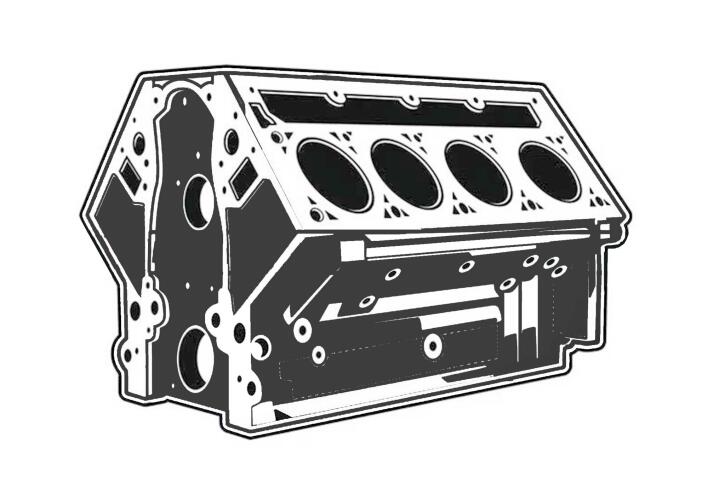 Livernois Motorsports CUSTOMER SUPPLIED CORE ENGINE BLOCK TO BE USED