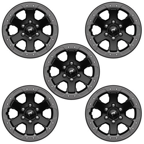 Ford Performance 2021-2024 Bronco 17"X 8" Bead-Lock Capable Wheel Kit -Badlands