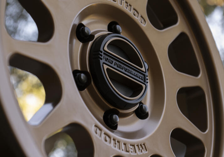Ford Performance Bronco 17" X 8.5" Method Wheel + Center Cap - Bronze