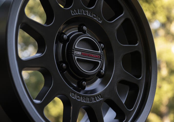 Ford Performance Bronco 17" X 8.5" Method Wheel + Center Cap - Black
