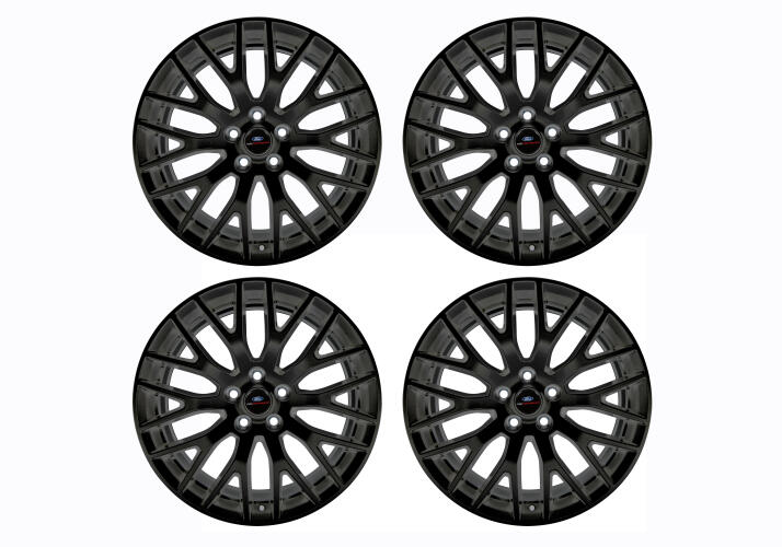 Ford Performance 2015-2023 Mustang GT 19" X 9" & 19" X 9.5" Performance Pack Wheel Set With TPMS Kit - Matte Black