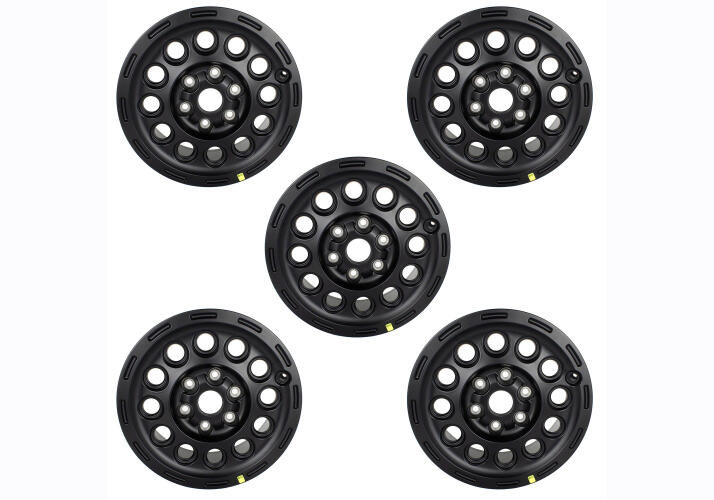 Ford Performance 2021-2024 Bronco 17" X 8.0" Wheel Kit -Matte Black