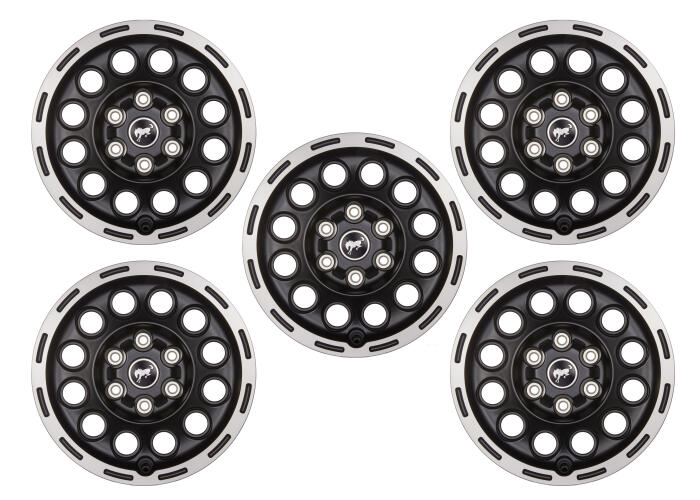 Ford Performance 2021-2024 Bronco 17" X 8.0" Wheel Kit -Machined Face