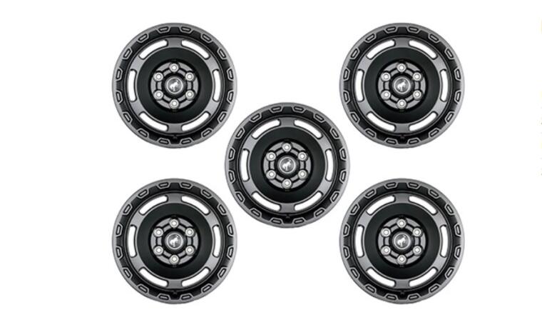 Ford Performance 2021-2024 Bronco Everglades Wheel Kit -Carbonized Gray