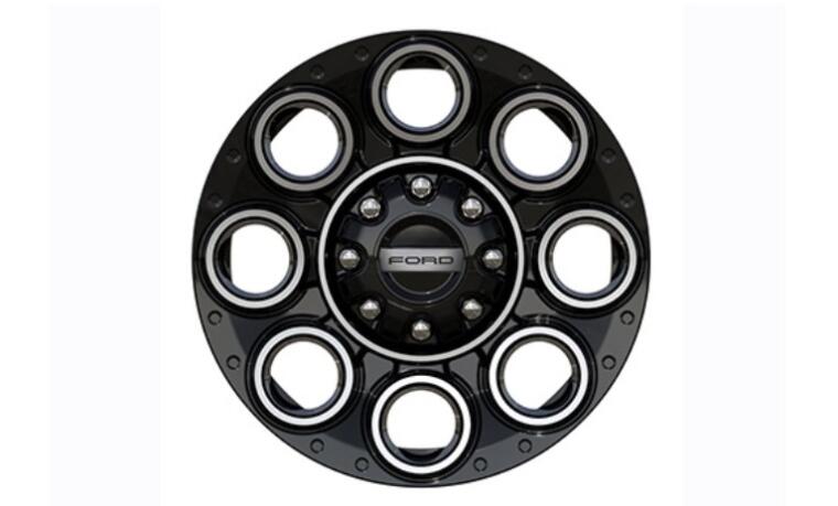 Ford Performance 2005-2022 Super Duty 20" Wheel Kit -Black W/ Machined Face