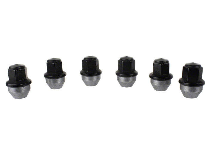 Ford Performance M14 X 1.5 BLACK LUG NUT WHEEL KIT OF 6
