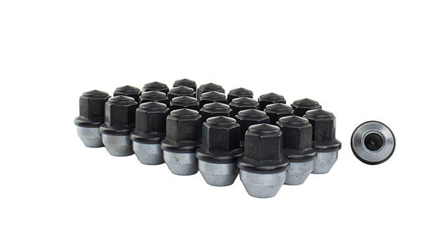Ford Performance M14 X 1.5 Black LUG NUT Vehicle Kit OF 24