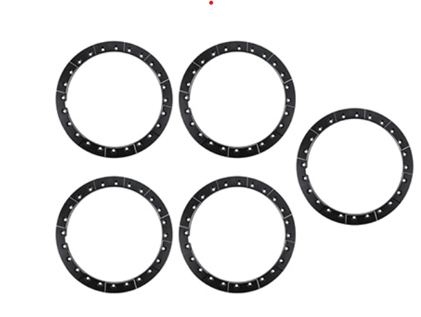 Ford Performance 2021-2024 Bronco Bead-Lock Trim Ring Kit - Black