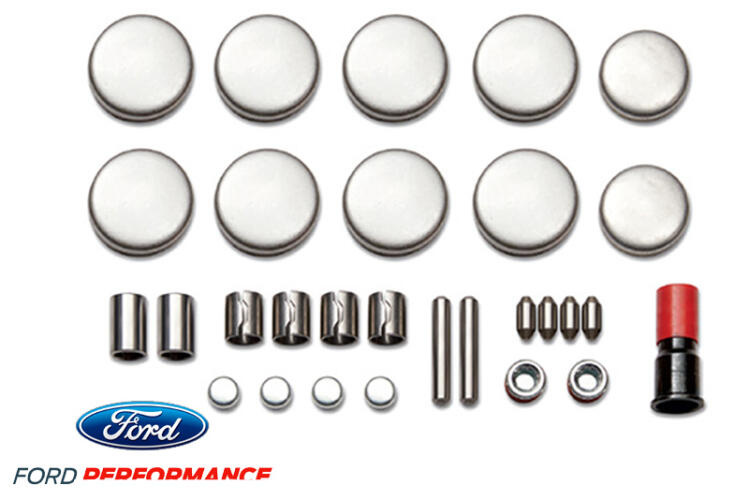 Ford Performance FORD PERFORMANCE BLOCK PLUG AND DOWEL KIT – BOSS 5.0L BLOCK