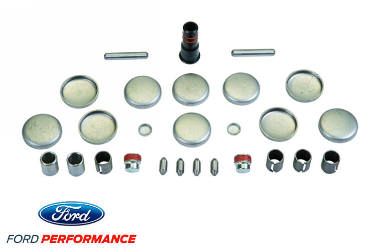 Ford Performance FORD PERFORMANCE BLOCK PLUG AND DOWEL KIT – BOSS 5.0L BLOCK