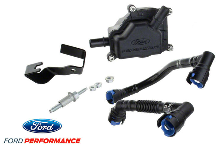 Ford Performance, Oil-Air Separator RH, 2018-2023 Mustang, 5.0L Coyote