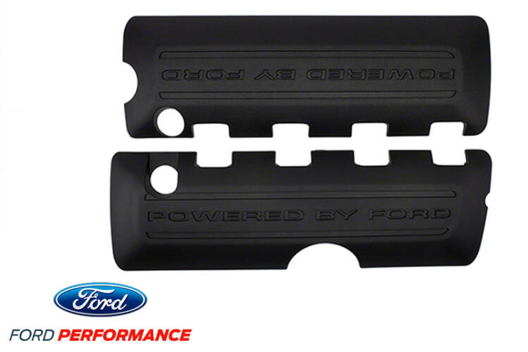 Ford Performance POWERED BY FORD Black Coil Covers - 5.0L 5.2L Coyote