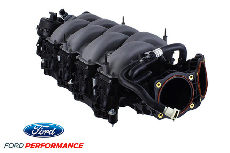 Ford Performance Dual-Throttle Body Intake Manifold - 2024-2025 Mustang 5.0L
