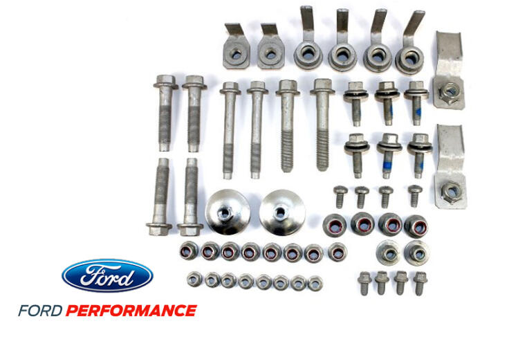 FORD PERFORMANCE FASTENER KIT - HANDLING PACK - 2005-14 MUSTANG