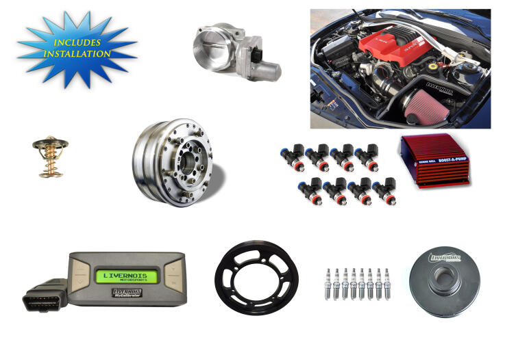 Livernois Motorsports 2012-2015 CHEVROLET CAMARO ZL1 6.2L S650 PERFORMANCE PACKAGE – INSTALLED