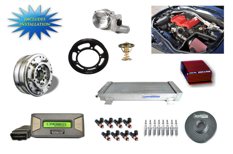 Livernois Motorsports 2012-2015 Chevrolet Camaro ZL1 6.2L S690 PERFORMANCE PACKAGE – INSTALLED