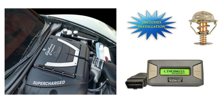 Edelbrock 2005-2007 CHEVROLET CORVETTE 6.0L S600 PERFORMANCE PACKAGE- INSTALLED