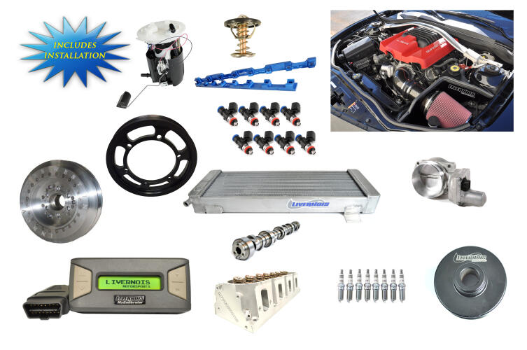 Livernois Motorsports 2012-2015 CHEVROLET CAMARO ZL1 6.2L S800 PERFORMANCE PACKAGE – INSTALLED