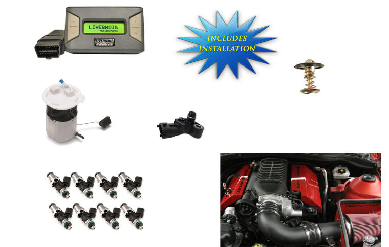 Whipple 2010-2015 CHEVROLET CAMARO SS 6.2L S630 PERFORMANCE PACKAGE – INSTALLED