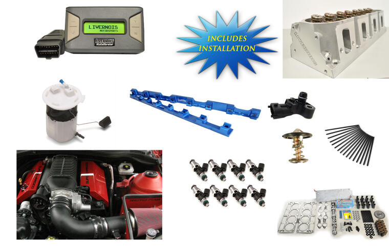 Whipple 2010-2015 CHEVROLET CAMARO SS 6.2L S725 PERFORMANCE PACKAGE – INSTALLED