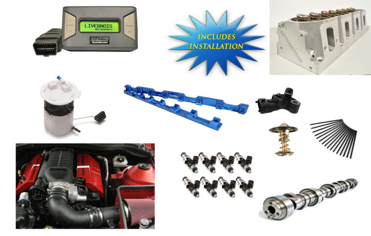 Whipple 2010-2015 CHEVROLET CAMARO SS 6.2L S725 PERFORMANCE PACKAGE – INSTALLED