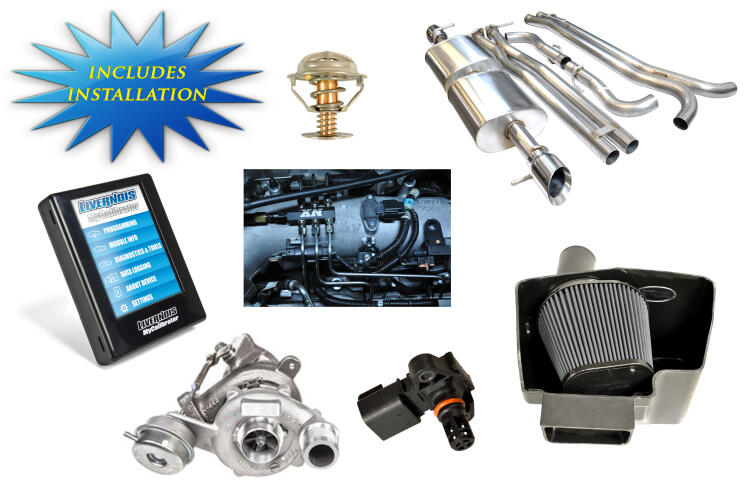 Livernois Motorsports 2010-2012 FORD TAURUS SHO 3.5L T550 PERFORMANCE PACKAGE-INSTALLED