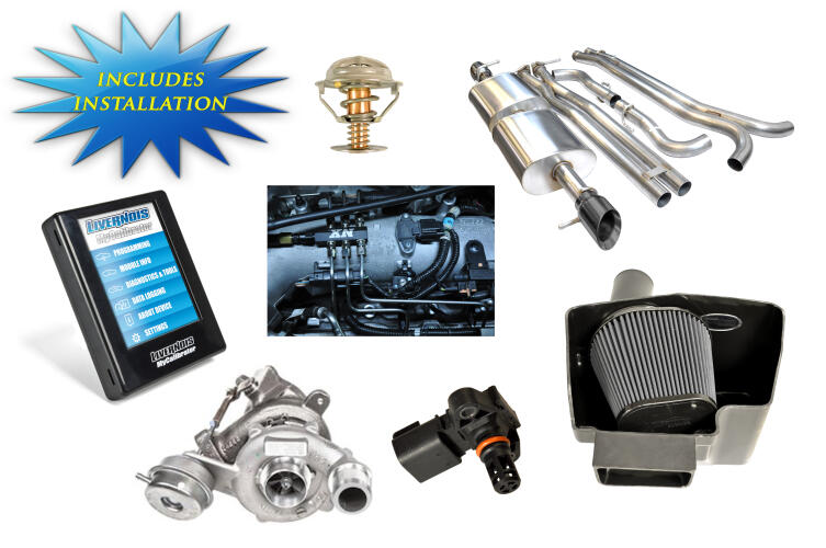 Livernois Motorsports 2010-2012 FORD TAURUS SHO 3.5L T550 PERFORMANCE PACKAGE-INSTALLED