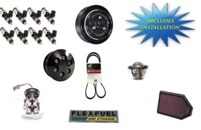 Livernois Motorsports 2015-2022 DODGE CHALLENGER HELLCAT 6.2L S1025 PERFORMANCE PACKAGE – INSTALLED