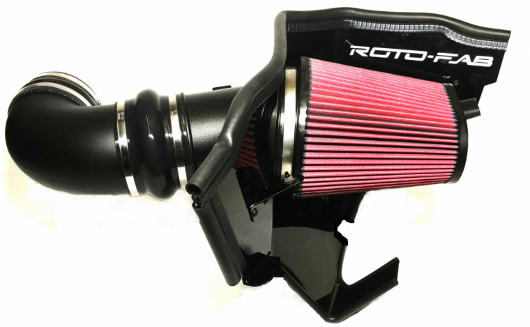 Livernois Motorsports 2016-2023 CHEVROLET CAMARO SS ROTO FAB COLD AIR KIT WITH OILED FILTER