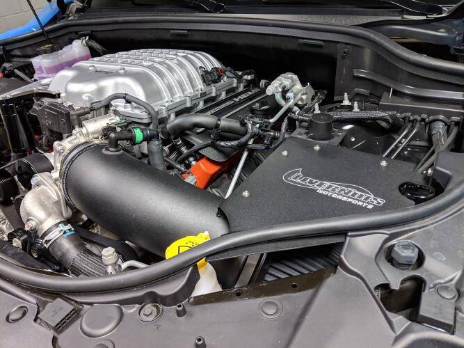 Livernois Motorsports 2019-2021 JEEP GRAND CHEROKEE TRACKHAWK & 2021 DODGE DURANGO HELLCAT COLD AIR INTAKE SYSTEM