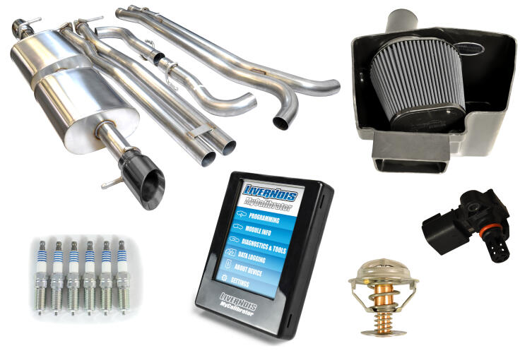 Livernois Motorsports 2010-2012 FORD TAURUS SHO & FORD LINCOLN MKS 3.5L T460 PERFORMANCE PACK W/BLACK TIPS