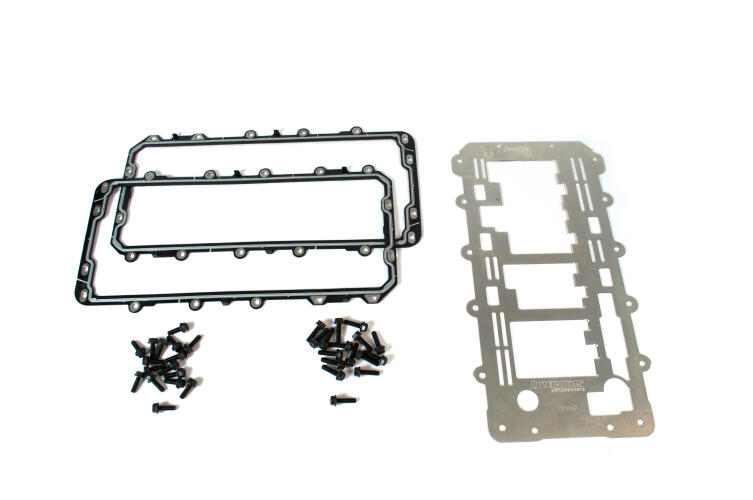 Livernois Motorsports 2005-2010 FORD 3V & ALUMINUM BLOCK 4.6L WINDAGE TRAY/CRANK SCRAPER COMPLETE KIT