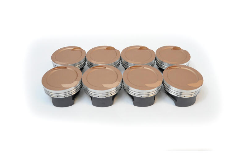 Livernois Motorsports LIVERNOIS MOTORSPORTS FORD RAPTOR 6.6L STROKER 9.5:1 HIGH PERFORMANCE PISTON SET OF 8