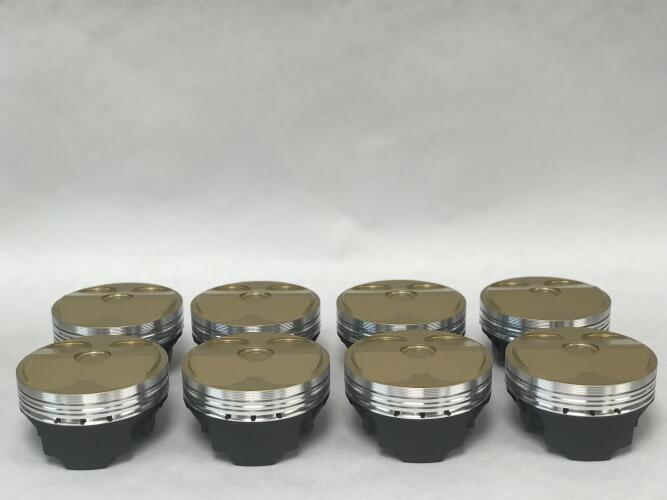 LIVERNOIS MOTORSPORTS EXCLUSIVE ROSS 2018+ 5.0L FORD MUSTANG GT 12:1 FORGED PISTONS