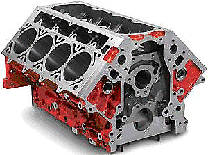 CUSTOMIZABLE LSX BLOCK 429 - 4.130 BORE 4" STROKE SHORT BLOCK