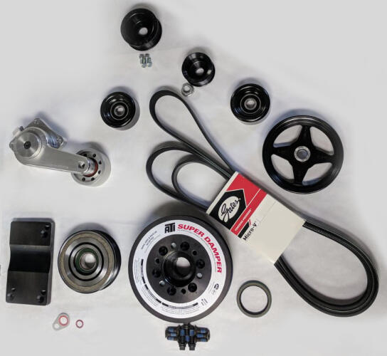Whipple LIVERNOIS MOTORSPORTS 8 RIB BELT UPGRADE FOR 6.2L EQUIPPED FORD F150, RAPTOR, AND SUPER DUTY TRUCKS WITH WHIPPLE SUPERCHARGER