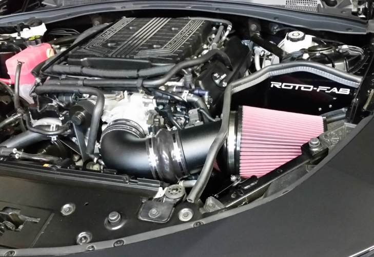 Roto-Fab 2017-2023 CHEVROLET CAMARO ZL1 6.2L COLD AIR INTAKE SYSTEM WITH DRY FILTER ROTO-FAB