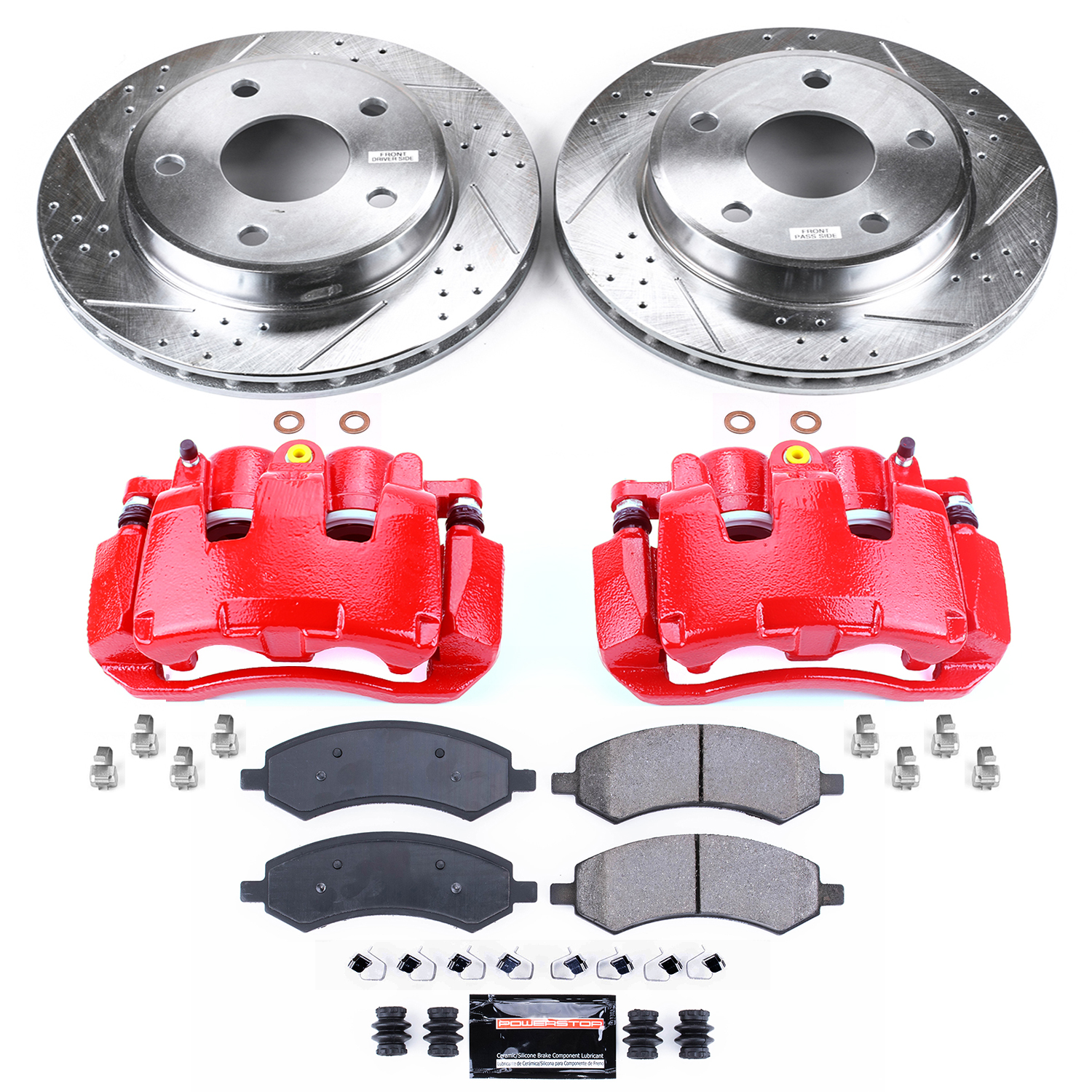 PowerStop PSB Red Calipers