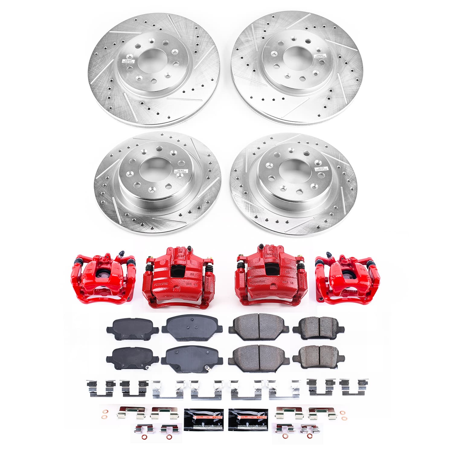 PowerStop PSB Red Calipers