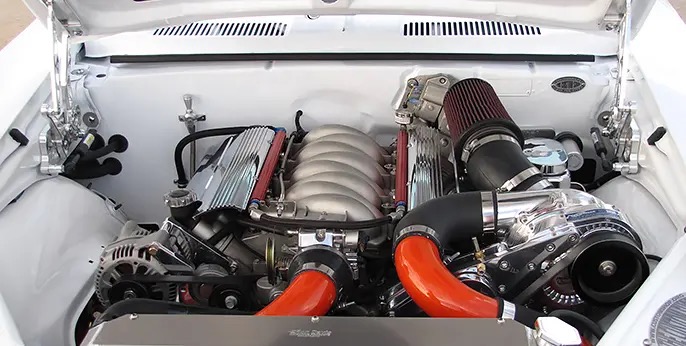 2008-2013 Chevrolet Corvette C6 6.2L LS3 ProCharger P-1SC-1 HO Intercooled Supercharger System