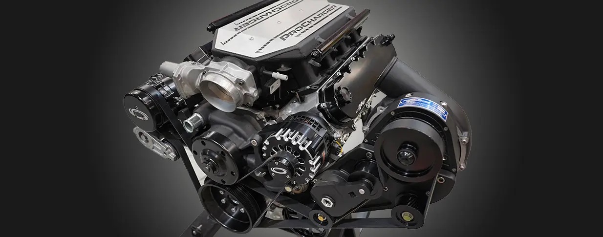 2014-2019 Chevrolet Corvette C7 Stingray/Grand Sport 6.2L LT1 ProCharger P-1SC-1 HO Intercooled Supercharger System